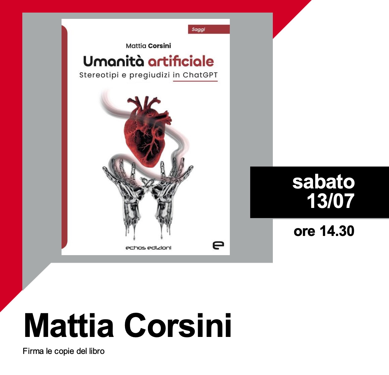 Firmacopie con Mattia Corsini